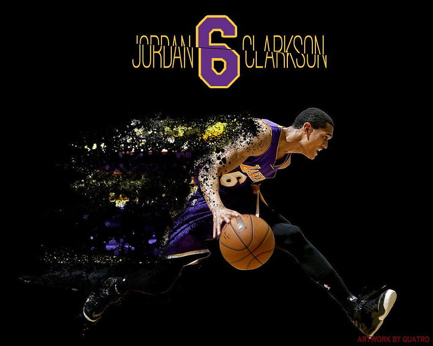Jordan Clarkson autorstwa quatro18 Tapeta HD