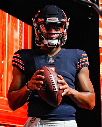 Justin Fields Chicago Bears Phone Wallpapers (As Requested) : r/CHIBears