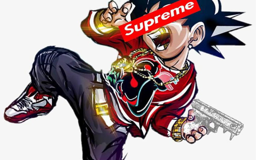 Drip Goku Wallpaper, Supreme - Wallpaperforu