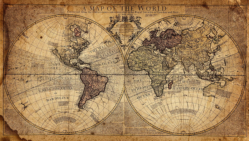 Mapa del mundo fondo de pantalla