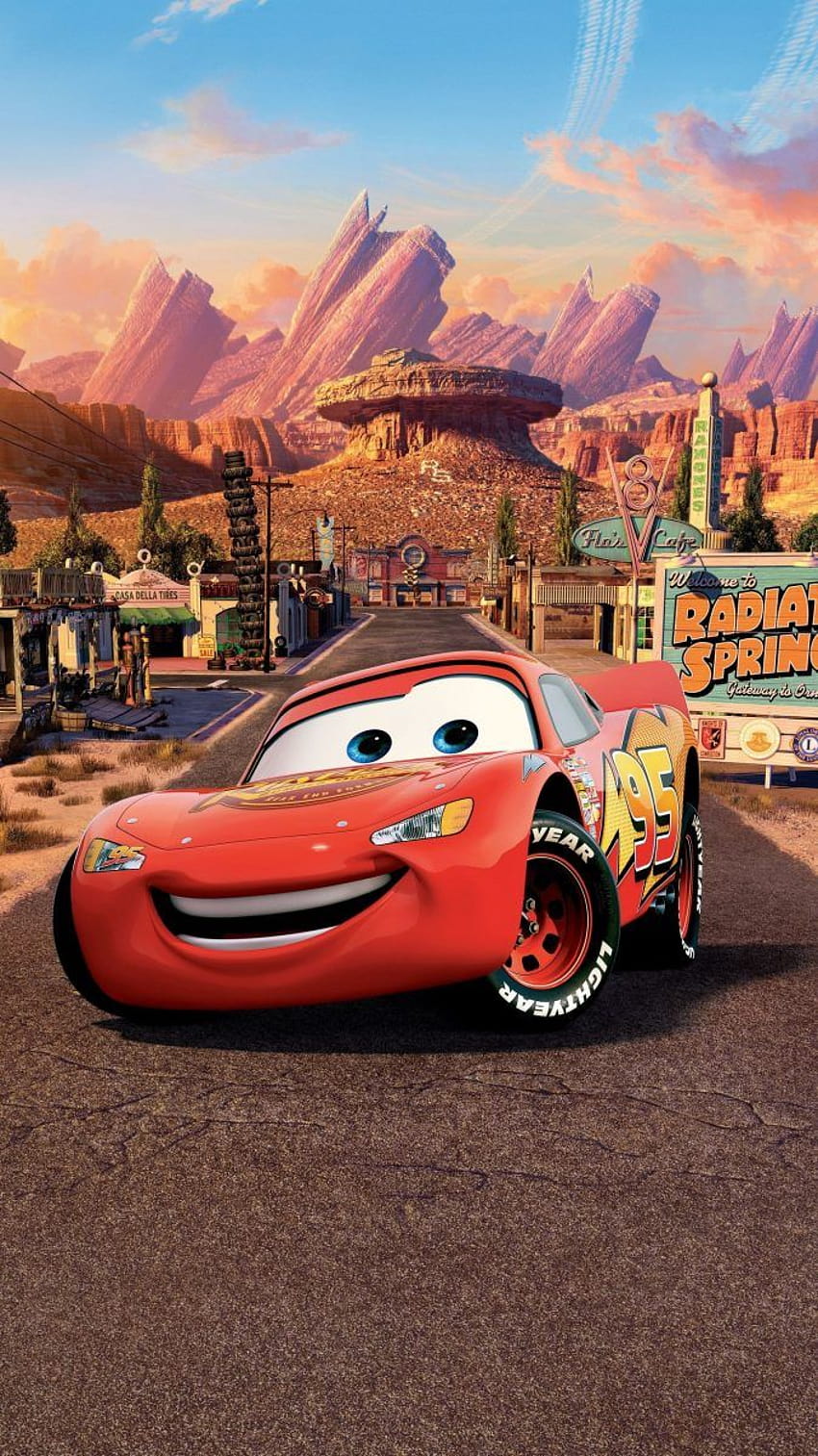 Lightning McQueen, Lightning Autos HD-Handy-Hintergrundbild