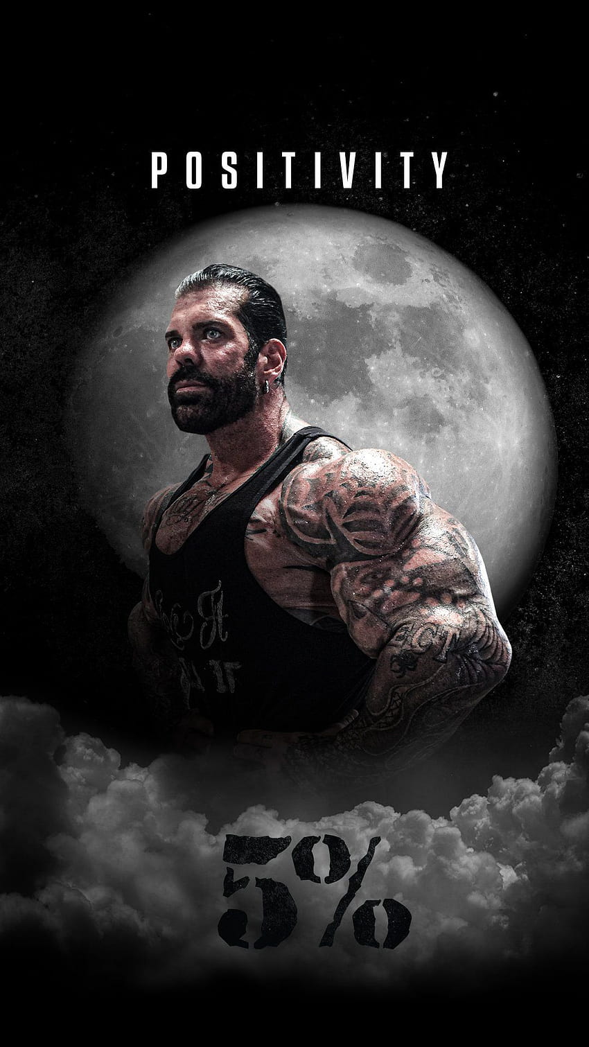 Tablet & Mobile Phone and Video Call Backgrounds of Rich Piana and the 5% Mentality – Rich Piana 5% Nutrition HD phone wallpaper
