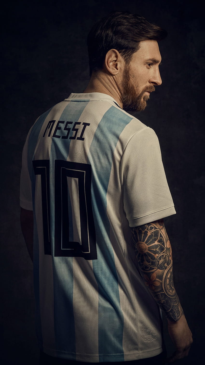 Lionel Messi Argentina posted by Christopher Mercado, レオ・メッシ・アルゼンチン HD電話の壁紙