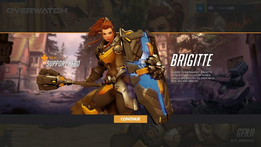 First Impressions: Overwatch's Latest Hero, Brigitte, brigitte overwatch HD wallpaper