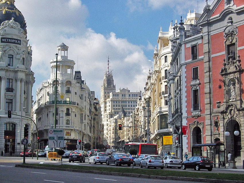 World Visits Madrid City Spain Capital HD wallpaper