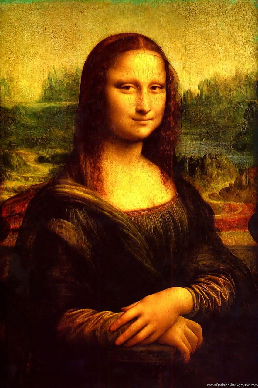Mona Lisa Backgrounds, monalisa HD phone wallpaper
