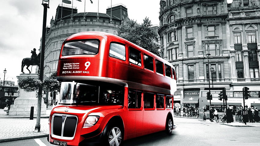 빨간 런던 버스, 빨간 버스 HD 월페이퍼