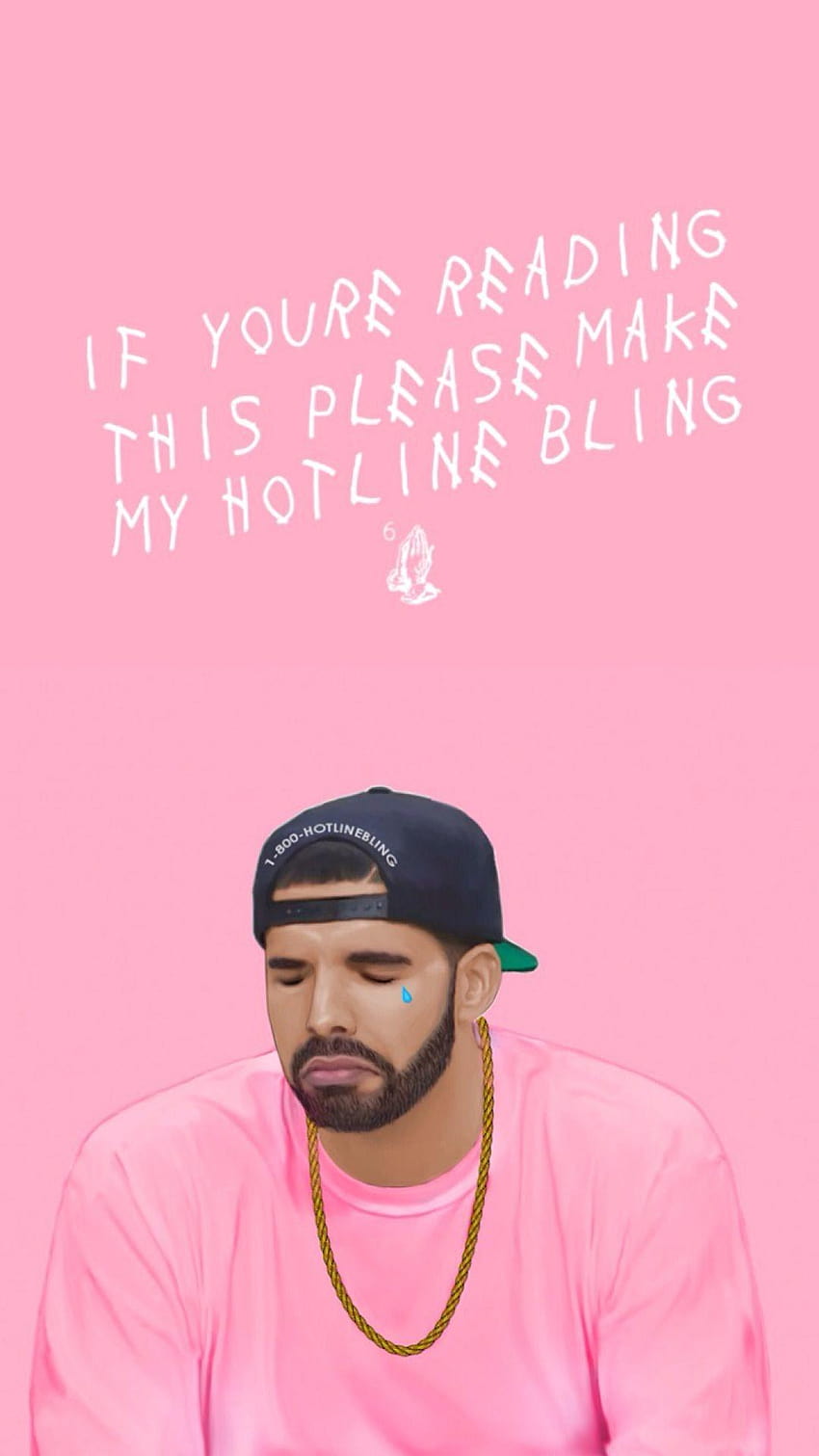 7 Drake Iphone, drake cartoon HD phone wallpaper