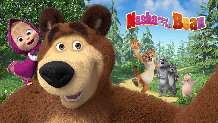 Televisa to premier new Masha and the Bear content on TV in Mexico HD wallpaper