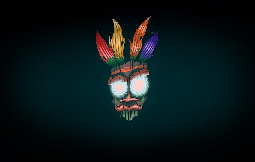 Devils hand - Aku aku Crash Bandicoot Crash Bandicoot Aku