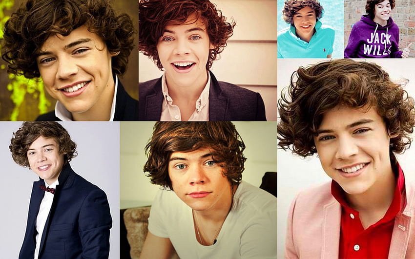 Harry Styles Collage, 해리 스타일 귀여운 HD 월페이퍼