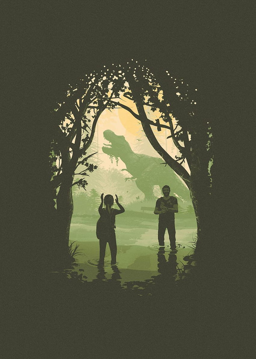Ellies Dinosaur 'Plakat, muzeum The Last of Us Tapeta na telefon HD