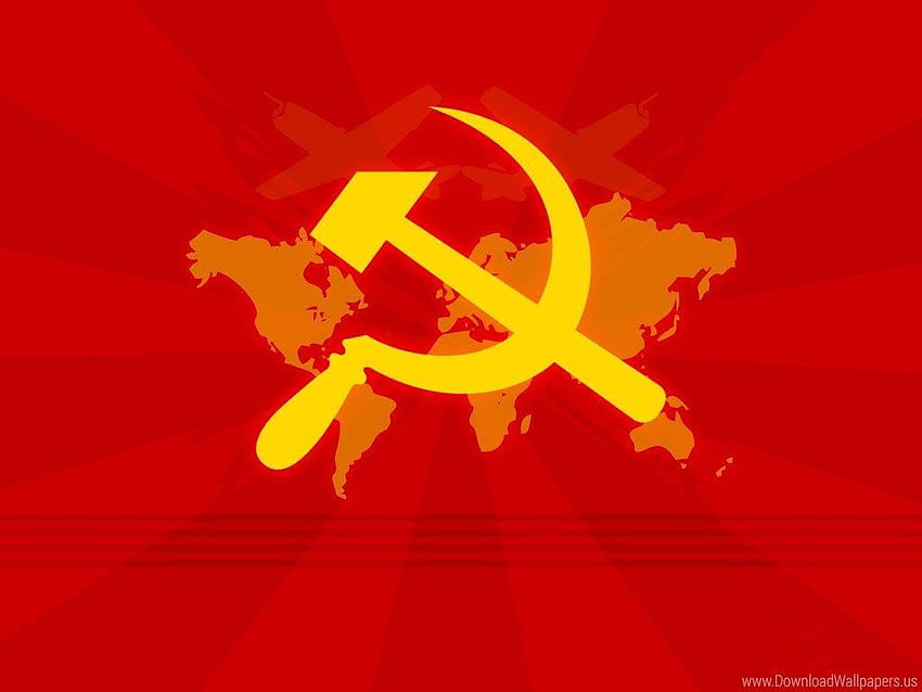 Groupe de drapeaux soviétiques Fond d'écran HD
