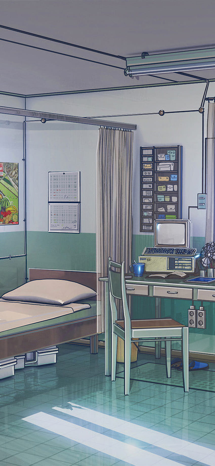 aw92, anime hospital HD phone wallpaper