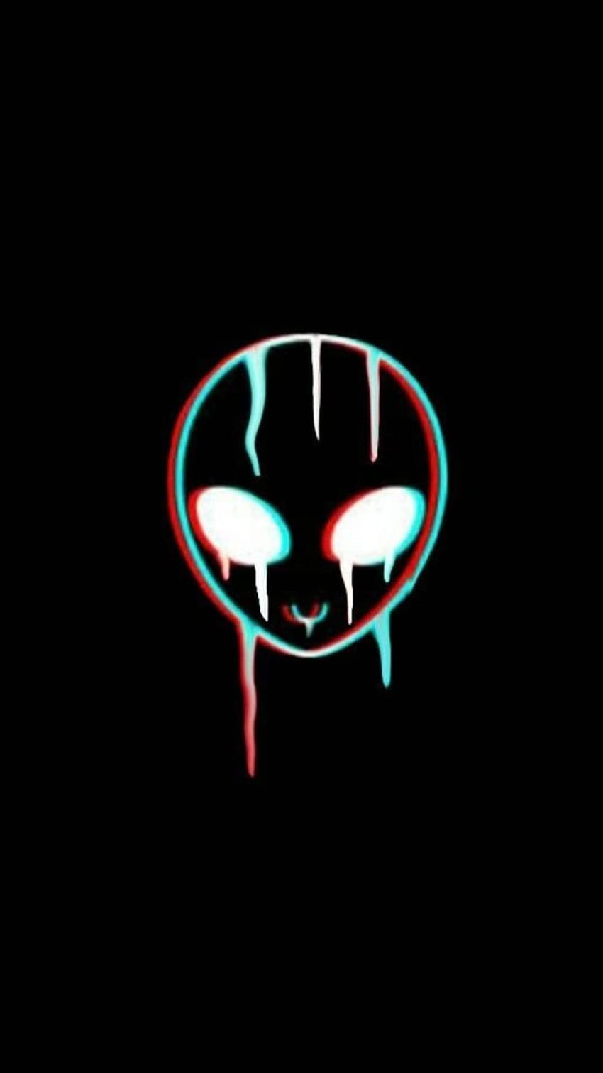 SBM Alien, obcy emoji Tapeta na telefon HD