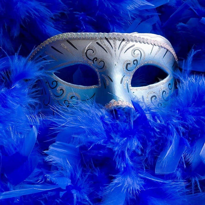 Bill Keck o Mummers New Year…, noworoczna maska Tapeta na telefon HD