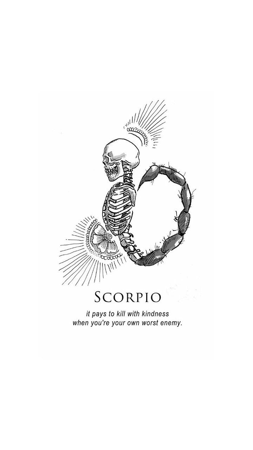 Scorpio morning quotes sayings scorpion zodiac HD phone wallpaper   Peakpx