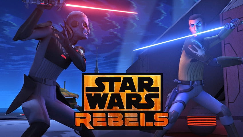 Star Wars Rebels and Backgrounds, kanan jarrus contra el inquisidor fondo de pantalla