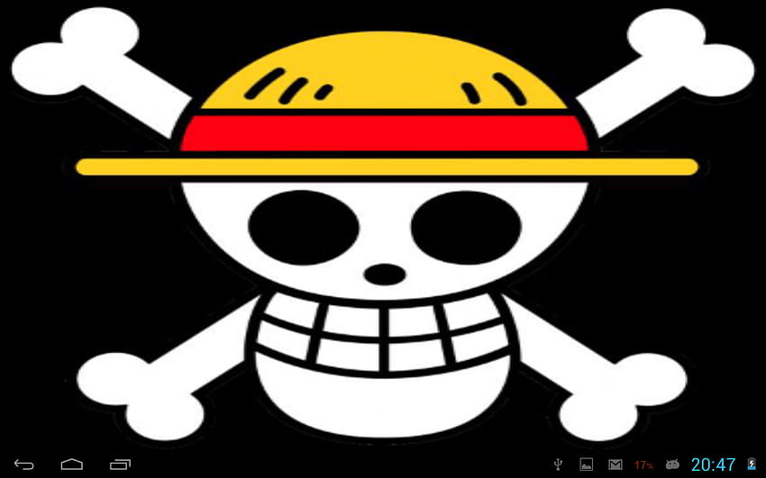 Bandeira One Piece, chapéu de palha bandeira pirata papel de parede HD