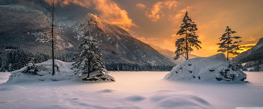 Winter, Nature Ultra Backgrounds for U TV : & UltraWide & Laptop : Multi Display, Dual Monitor : Tablet : Smartphone, nature winter ultrawide HD wallpaper