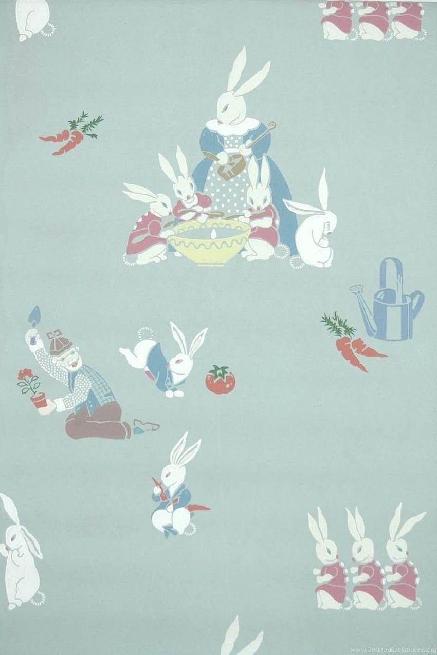 Peter Rabbit pour enfants des années 1930 Fond d'écran de téléphone HD