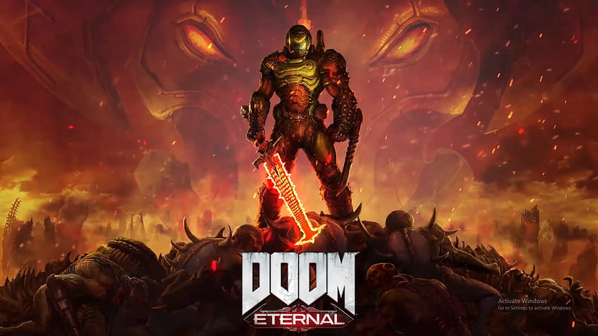 Doom Eternal en direct de l'événement Livestream : LivingBackgrounds, doom éternelle android Fond d'écran HD
