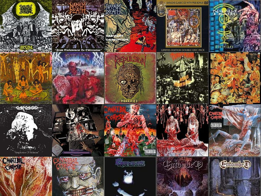 Napalm Death Scum From Enslavement To Obliteration Harmony HD wallpaper