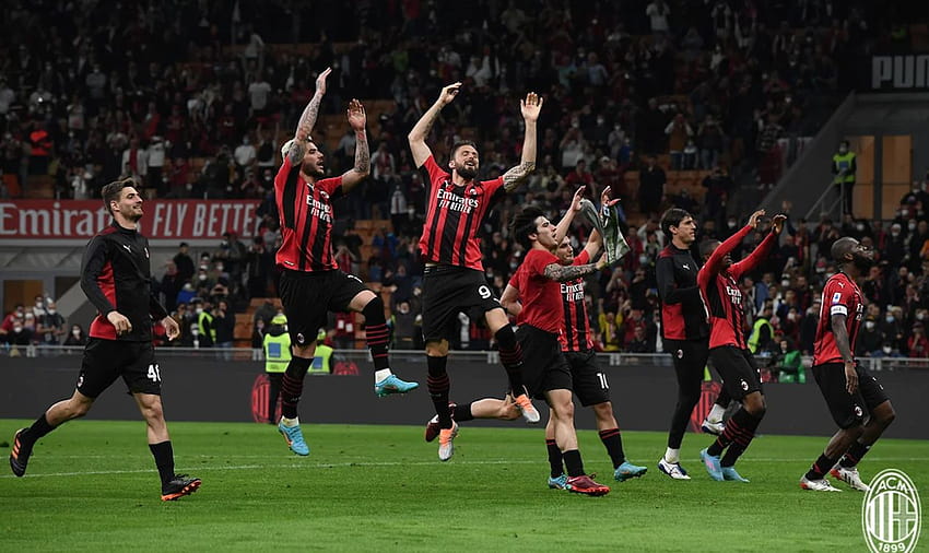 AC Milan 2, ac milan serie a campeones 2022 fondo de pantalla