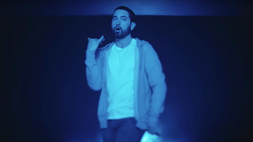 Video musik Darkness grafis Eminem menyerukan kontrol senjata Wallpaper HD