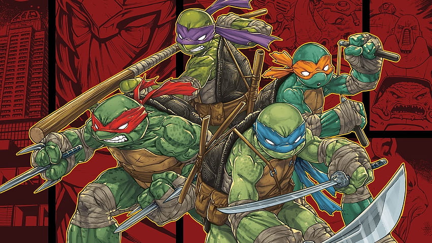 Teenage Mutant Ninja Turtles: Mutants in Manhattan, tmnt heroes HD wallpaper