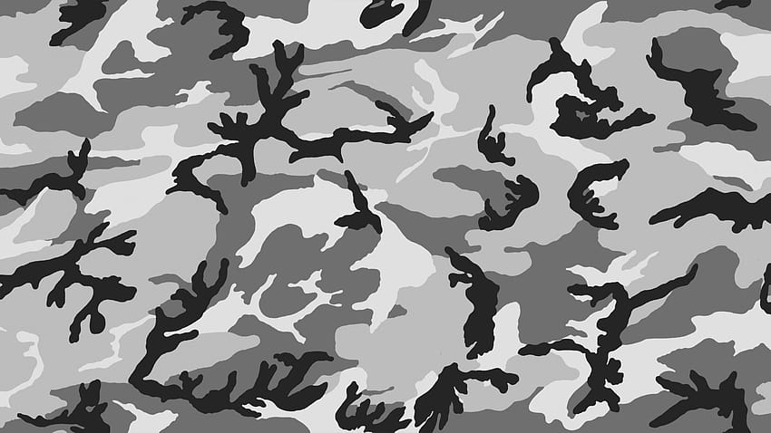 Arrière-plans pour Camo Army Camouflage Mobile Noir Blanc Fond d'écran HD