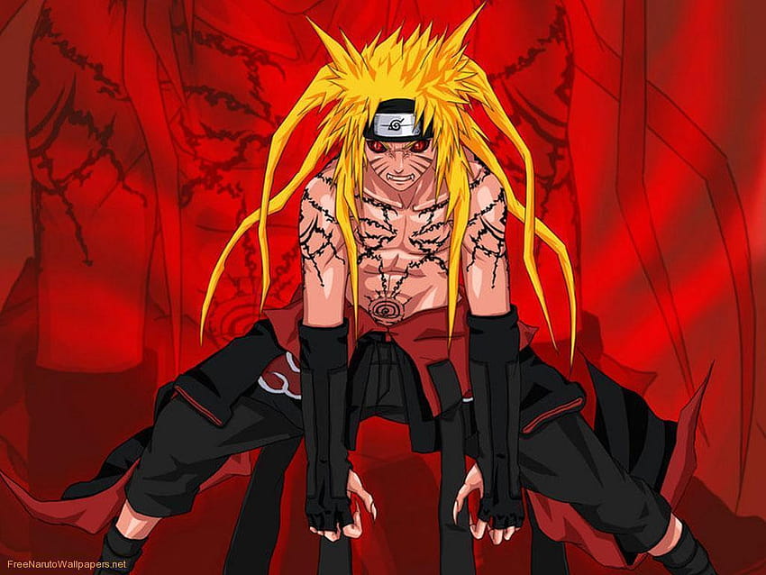 Naruto Nine Tails posted by Michelle Johnson, nine tails cloak naruto HD wallpaper