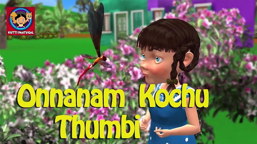 Nursery Songs and Kids Poem in Malayalam: Children Nursery Song in Malayalam 'Onnanam Kochu Tumbi' HD wallpaper