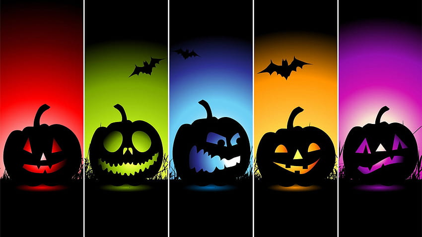 Halloween, Jack O Lantern, Divertente, Zucca • Per te For & Mobile Sfondo HD