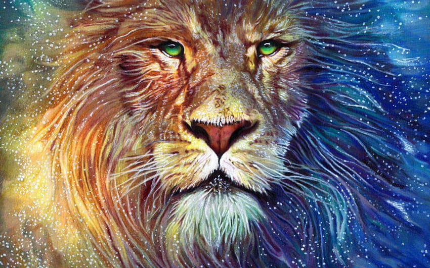 leo the lion HD wallpaper