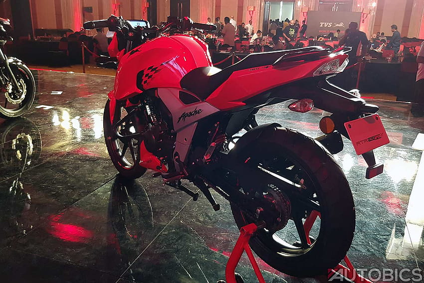 apache rtr 160 rojo