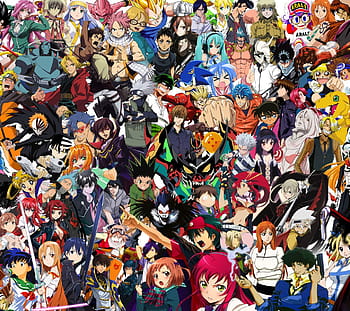 All anime mixed HD wallpaper | Pxfuel