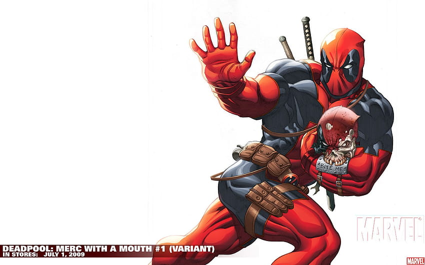from comics Deadpool: Merc With A Mouth with tags: Backgrounds, Windows, Windows 7, Comic, Marvel Comics, Deadpool, Comics, macOS, Merc with a Mouth, deadpool animation HD wallpaper