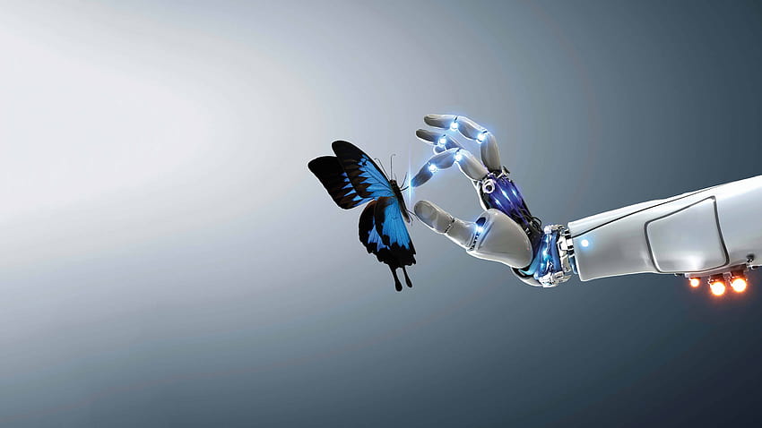 Robot Hand, cyborg arm HD wallpaper