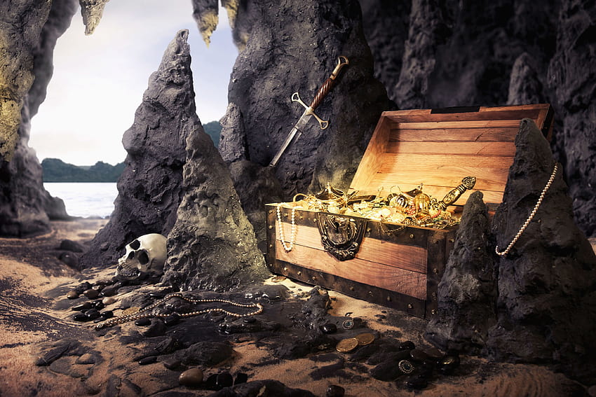 Best 4 Pirate Treasure on Hip, treasure island HD wallpaper