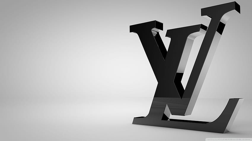 Louis Vuitton Logo, louis vuitton grey computer HD wallpaper | Pxfuel