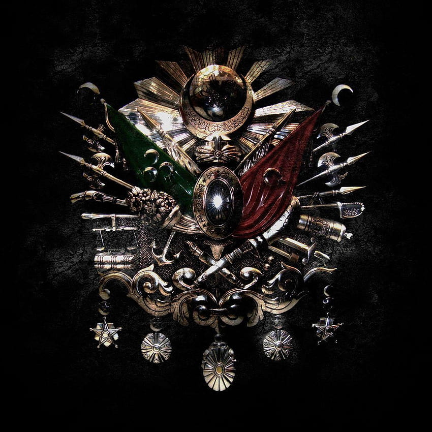 Wappen des Osmanischen Reiches abstrakt von alienda13 on HD-Handy-Hintergrundbild