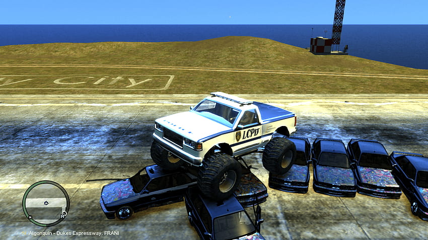 GTA Gaming Archive, police monster trucks HD wallpaper