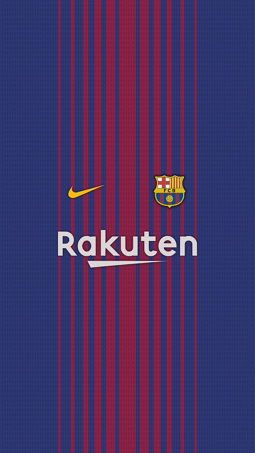 ฟอนโด พารา โมวิล Camiseta FC Barcelona 2017 วอลล์เปเปอร์โทรศัพท์ HD