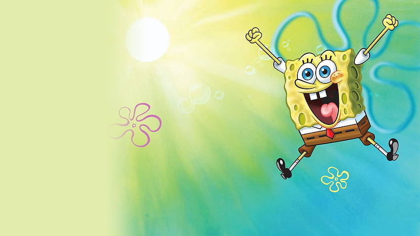 Tonton SpongeBob SquarePants Musim 1, spongebob di bawah air Wallpaper HD