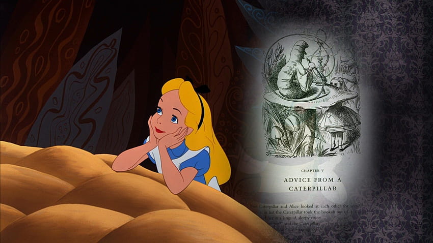 Alice in Wonderland Backgrounds: 2, 不思議の国のアリスの美学 高画質の壁紙