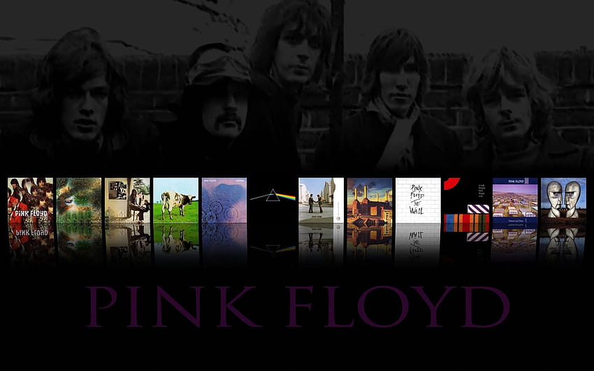 : tekst, logo, projekt graficzny, zespół, Pink Floyd, północ, albumy zespołu Tapeta HD