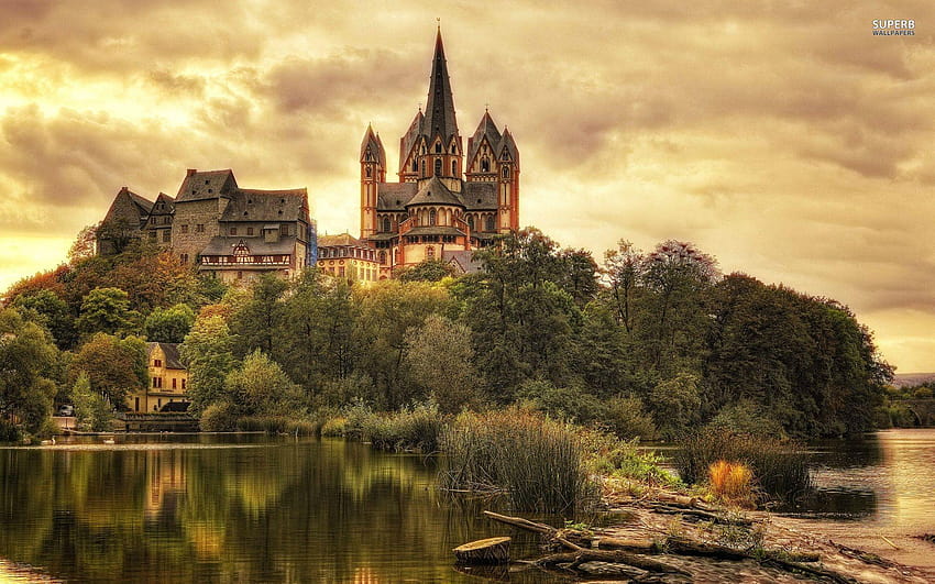 Burg Hohenzollern Deutschland Hintergrundbilder Sfondo HD