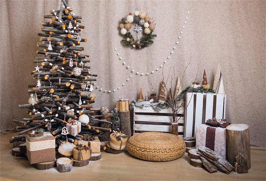 Amazon: CS 6x4ft Backgrounds for Wooden Sticks Composição Christmas Tree Rustic Decoration Inside graphy Backdrop Garland On Grunge Wall Rural Celebration Studio Props Polyester: Electronics, christmas grunge papel de parede HD