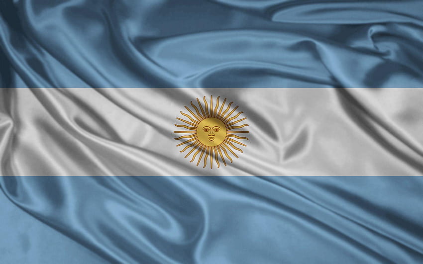 Флаг на Аржентина HD тапет